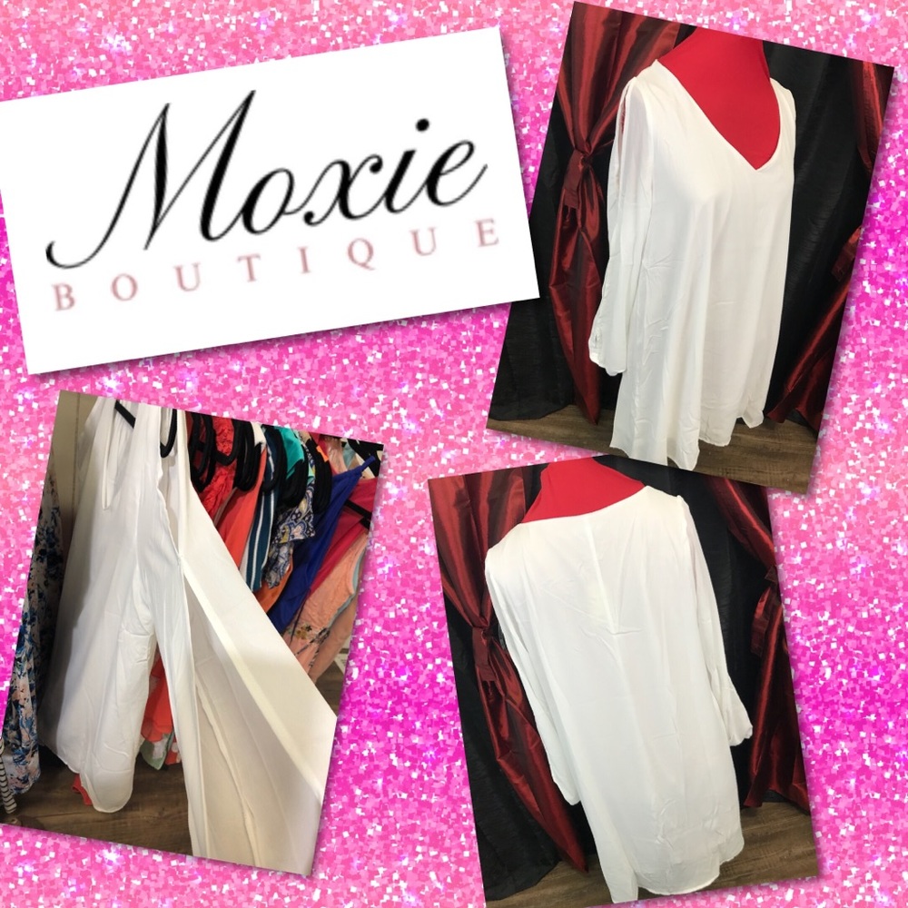 Chiffon style slit sleeved Tunic